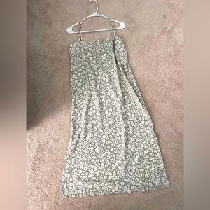 New Women’s Silk Dress with a slip, Size M